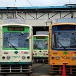 【Tokyo Train Story】荒川車庫の都電3両そろい踏み