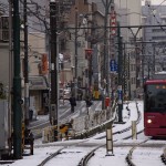 【Tokyo Train Story】都会で雪の白さを見るならば線路上がいい