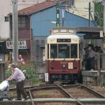 【Tokyo Train Story】とあらんのヘッドマークが付いた都電荒川線