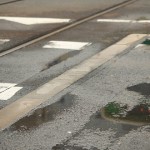 【Tokyo Train Story】水たまりの風景
