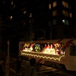 【Tokyo Train Story】夜の都電花電車は誕生日パーティー気分満載です