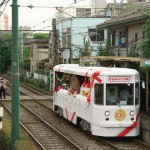 【Tokyo Train Story】都電花電車をお出迎え