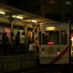 【Tokyo Train Story】町屋駅前での都電花電車
