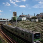 【Tokyo Train Story】高台から山手線を見下ろす