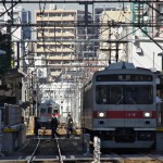 【Tokyo Train Story】駅でのすれ違い（東急池上線）