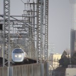 【Tokyo Train Story】東京スカイツリーを背景にして（東北新幹線）