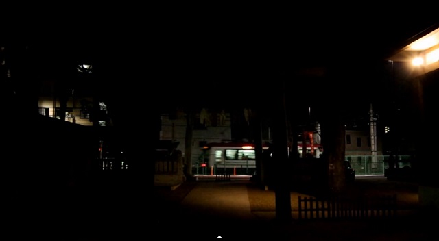 夜の都電荒川線をPENTAX K-3で撮影