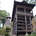 倉敷の阿智神社から美観地区の伝統的建築群を見下ろしてみる 岡山たびきっぷで行く瀬戸内の旅 その2