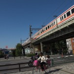 【Tokyo Train Story】真っ青な空の下を東武電車が行く