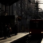 【Tokyo Train Story】西陽差し込む三軒茶屋駅（東急世田谷線）