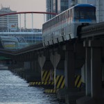 【Tokyo Train Story】運河沿いの夕景（東京モノレール）