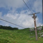 ゴンドラとリフトを乗り継いで八方尾根自然研究路のスタート地点へ 夏の白馬・姨捨旅行 その7