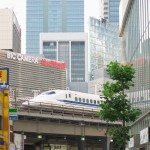 【Tokyo Train Story】有楽町のガードを通過する東海道新幹線