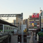 【Tokyo Train Story】五反田駅前の歩道橋から（山手線）