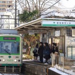 【Tokyo Train Story】雪の中の通学電車（都電荒川線）