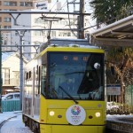 【Tokyo Train Story】雪の中の黄色い都電