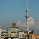 【Tokyo Train Story】日暮里の高台から望む東京スカイツリー（京成本線）
