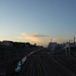 【Tokyo Train Story】日暮里の下御隠殿橋より（東北新幹線）