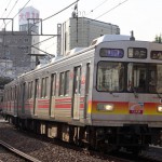 【Tokyo Train Story】荏原町駅を出る東急大井町線