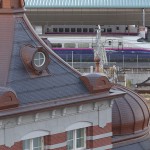【Tokyo Train Story】東京駅のドームと東北新幹線
