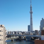 【Tokyo Train Story】青空に東京スカイツリー（東武スカイツリーライン）