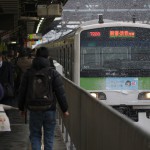 【Tokyo Train Story】雪の日の山手線