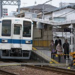 【Tokyo Train Story】亀戸水神駅の構内踏切（東武亀戸線）