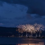 諏訪湖上で花開く、美しい花火の舞 諏訪湖祭湖上花火大会（前編） 『夏の長野旅2015』 その3