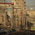 【Tokyo Train Story】線路工事区間の夕暮れ風景（都電荒川線）