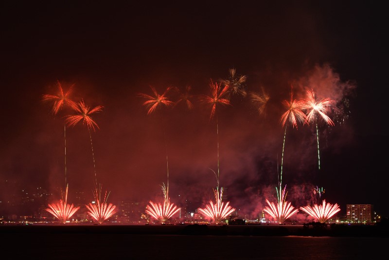 平成28年(2016年)の諏訪湖祭湖上花火大会