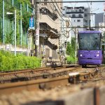 【Tokyo Train Story】夏の日差しの中の紫の都電荒川線