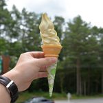 長野県の開田高原にある開田高原アイスクリーム工房のとうもろこしソフトクリームが美味しい！ #地域ブログ