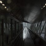 【Tokyo Train Story】雨の日のゆりかもめの後方展望